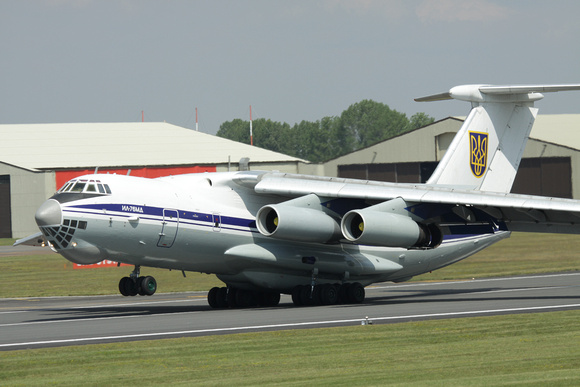 Ilyushin Il-76 tanker / support aircraft from the Ukraine