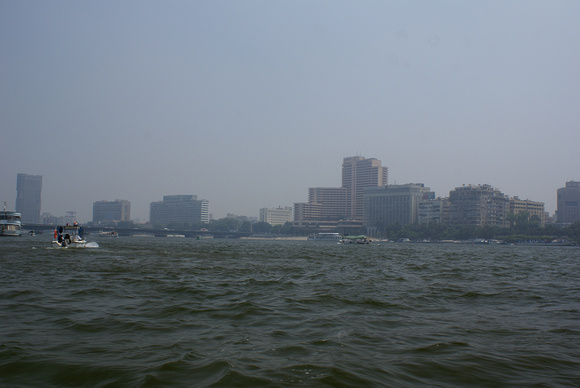 Cruising on the Nile River in Cairo
