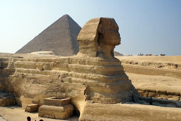 The Sphynx at Giza, Cairo