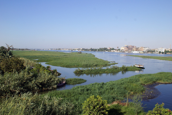 The River Nile in Luxor