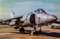 RAF Harrier Aircraft