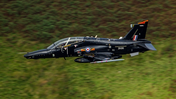 RAF Hawk T.2 ZK015 'F' through Cad